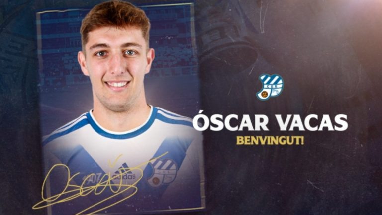 Óscar Vacas llega a Primera RFEF de la mano del CE Europa