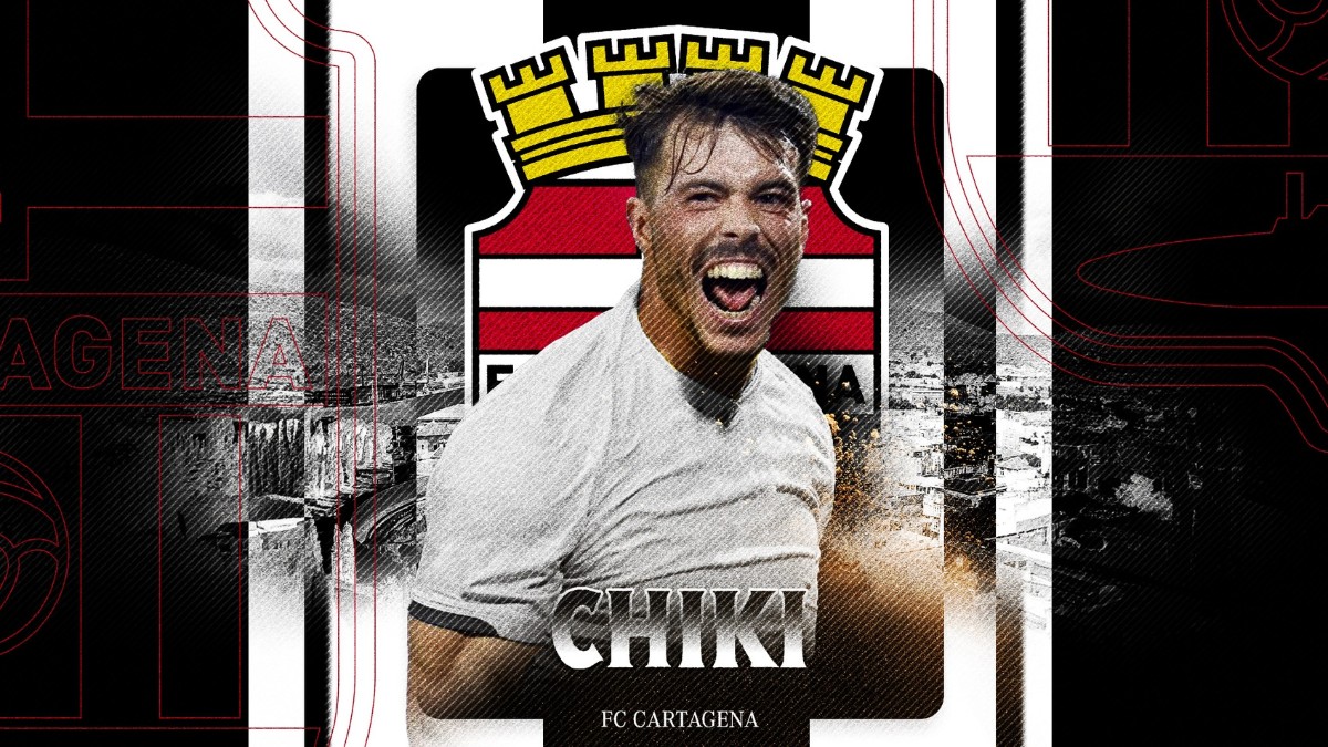 Chiki, pólvora para el FC Cartagena