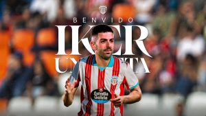 Iker Unzueta, nuevo delantero del CD Lugo.