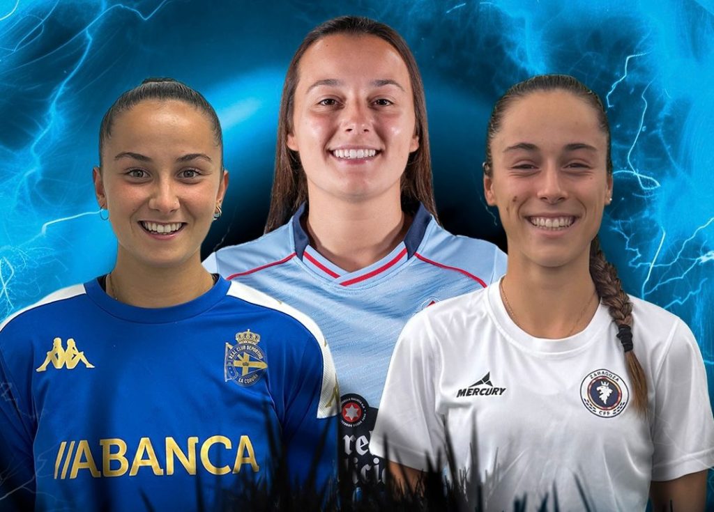 Sara Barrera, Tati Barcia y Julia Ceballos, nuestro Top-3 de Segunda RFEF en su segunda jornada