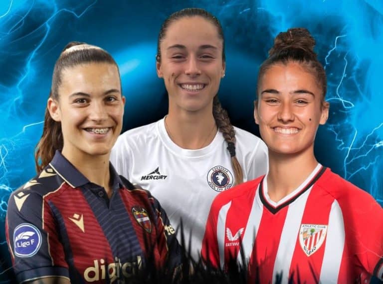 El top-3 de Segunda RFEF de esta séptima jornada, para Carol Herrera, Julia Ceballos y Oihana Aguirregomezkorta