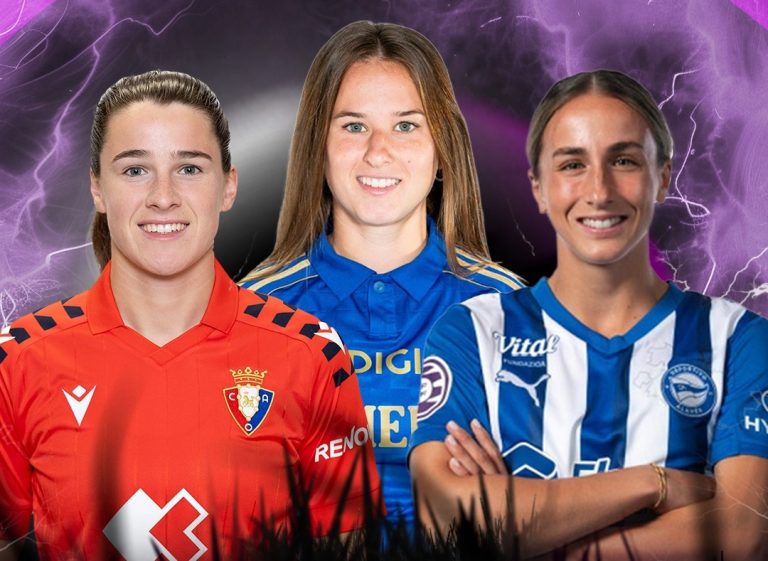 El top-3 de la setxa jornada de Primera RFEF está formado por Saioa Larumbe, Vera Rico y Laura Navajas