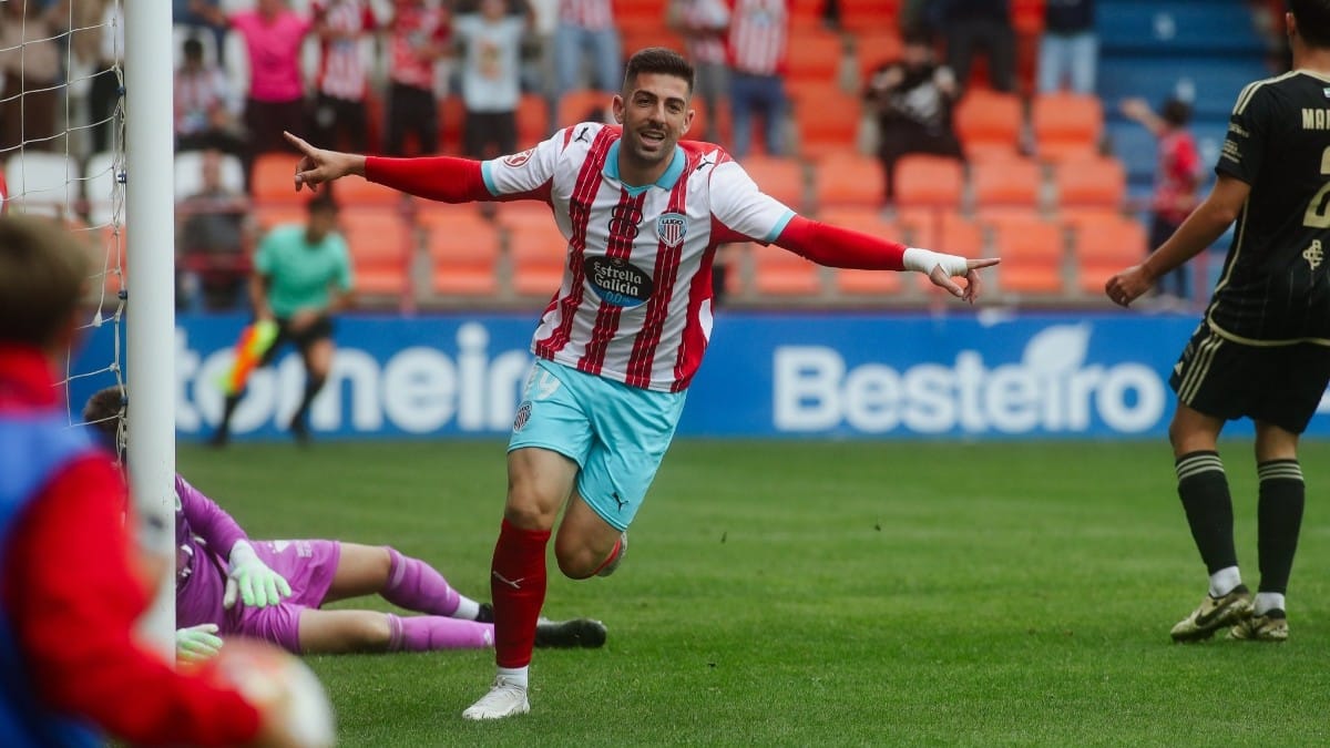 Iker Unzueta vive un gran momento de forma con el CD Lugo