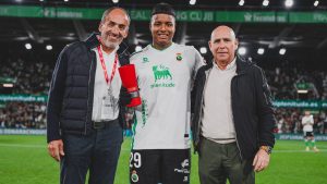 Jeremy Arévalo, una de las sensaciones de LaLiga Hypermotion