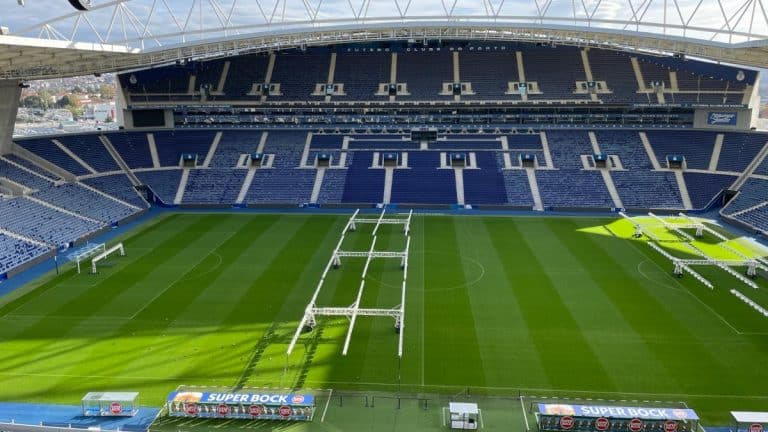 El estadio del FC Porto, Do Dragao, uno de los visitados por Emart&Soccer en su estadía en Portugal