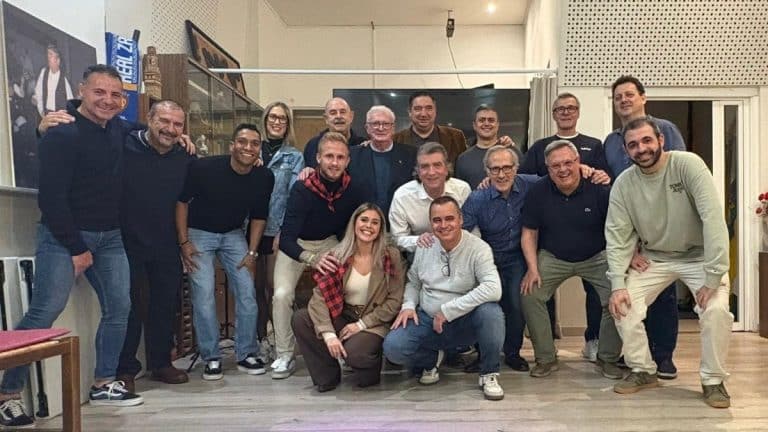 Sergio Gil recibió el cariño de la casa de Aragón en La Rioja