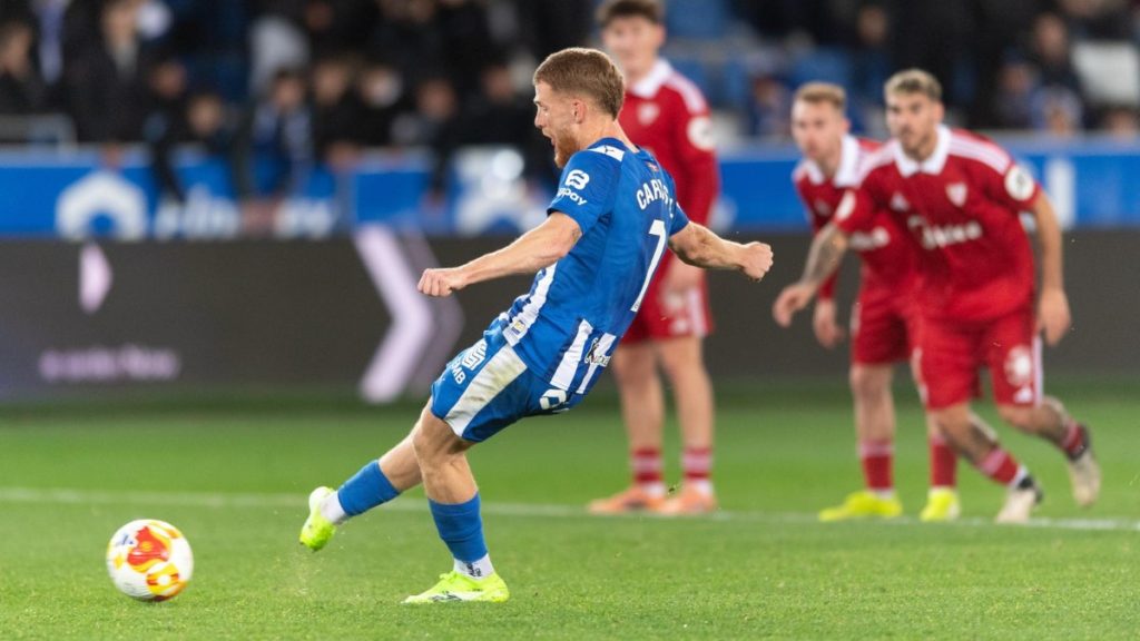 Carlos Vicente, un experto desde los once metros