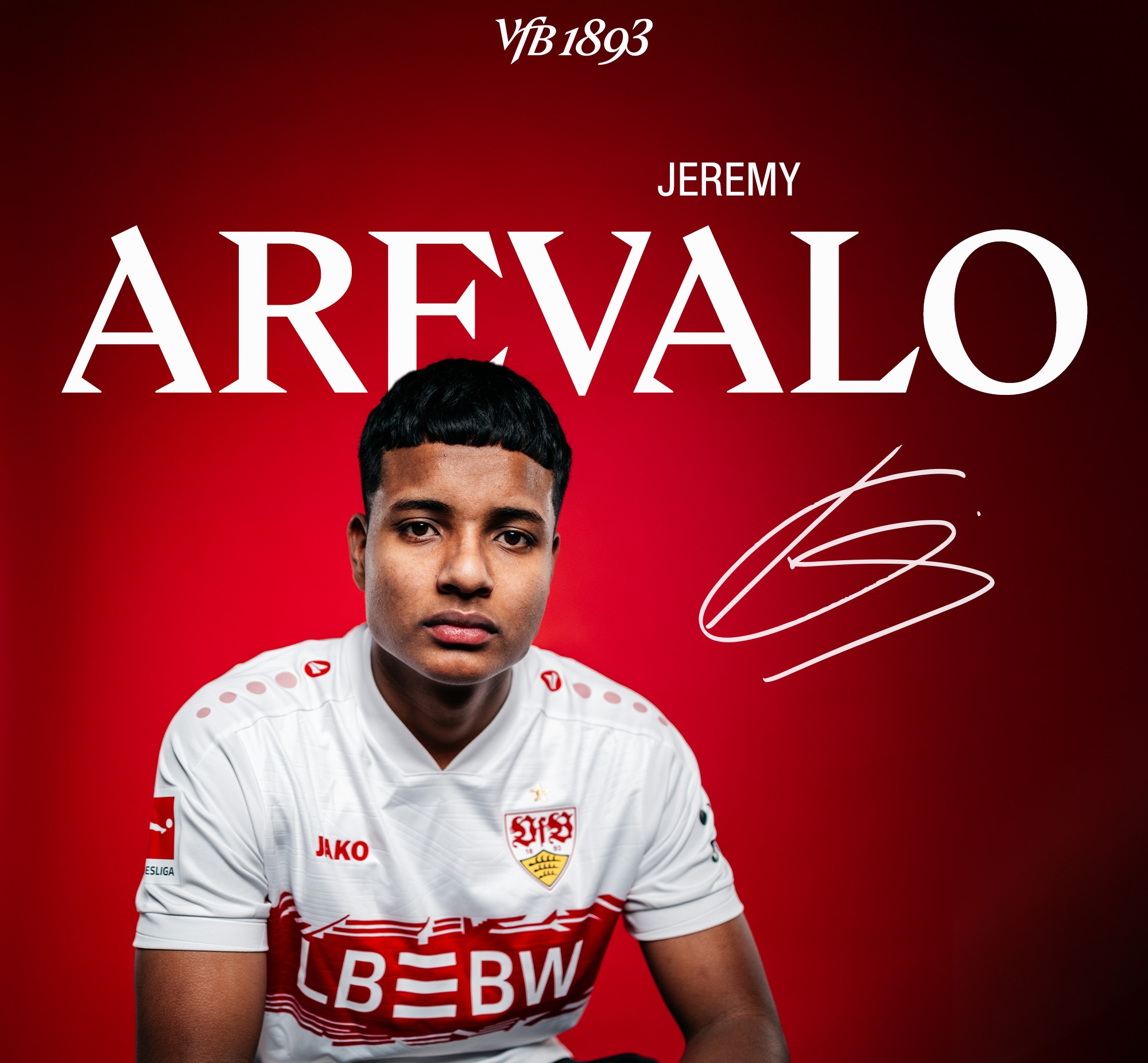 Jeremy Arévalo, nuevo jugador del VfB Stuttgart