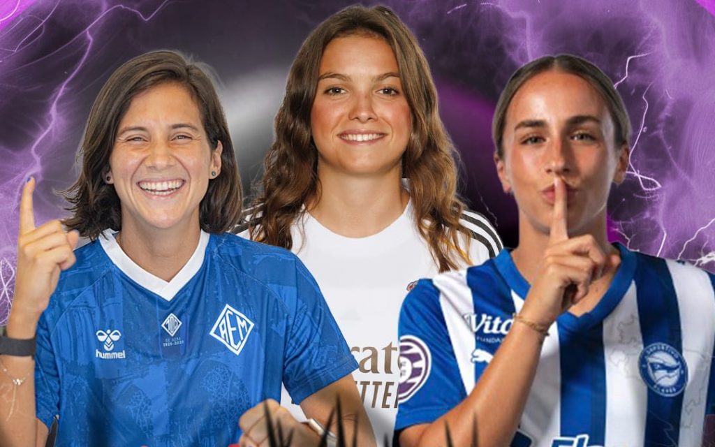 Este es el top-3 de la jornada 14 en Primera RFEF: Vero Herrera, Amaya García y Laura Navajas