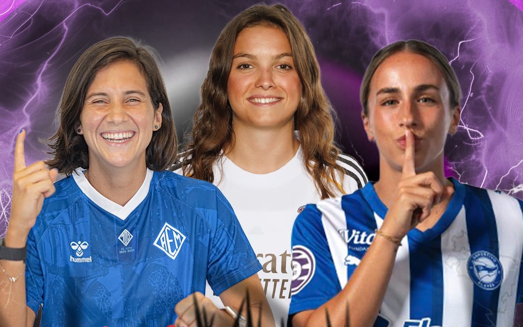 Este es el top-3 de la jornada 14 en Primera RFEF: Vero Herrera, Amaya García y Laura Navajas