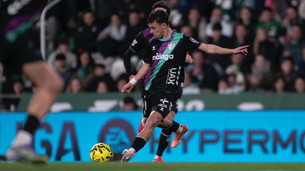 Rafita Garrido, la sensación en el Málaga CF