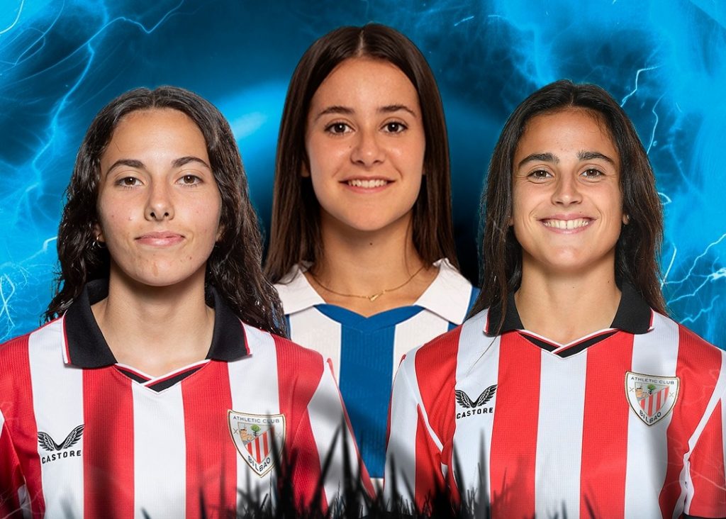 Irati Martin, Leire Egia y Julia Sánchez, top-3 de Segunda RFEF en su jornada 15