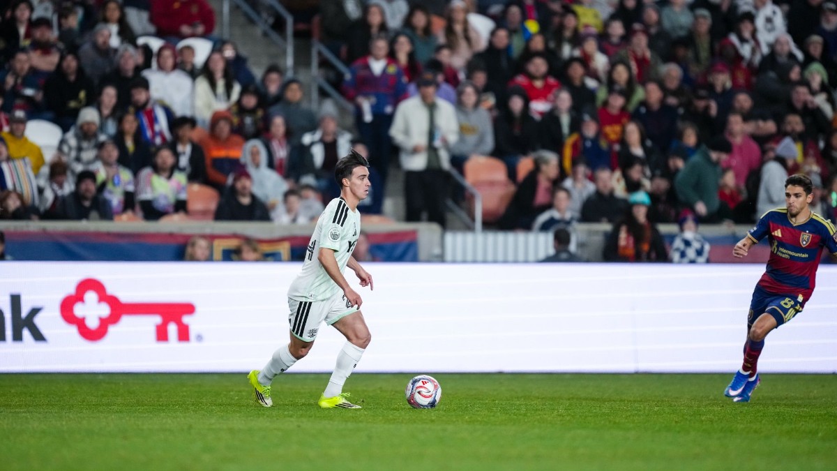 Jorge Alastuey tuvo su debut en la MLS con el Austin FC contra el Real Salt Lake